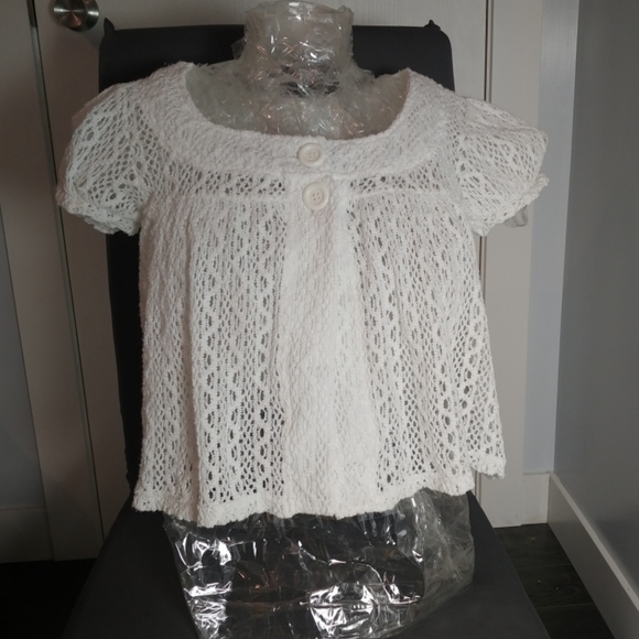 NWOT Marine Jobert lace crop top from Japan - Picture 4 of 4